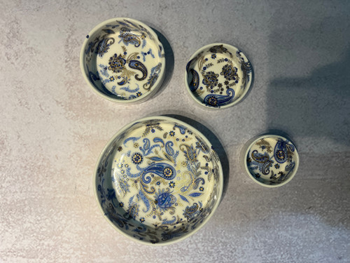 ست چهار تیکه کاسه بته جغه