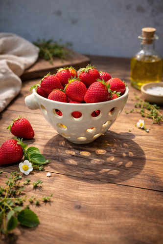 آبکش سرامیکی دستساز پذیرایی