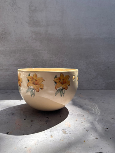 کاسه پذیرایی سرامیکی گل شیپوری