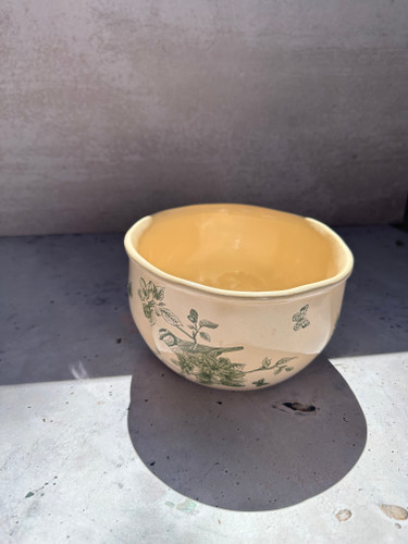 کاسه پذیرایی سرامیکی دفرمه طرحدار