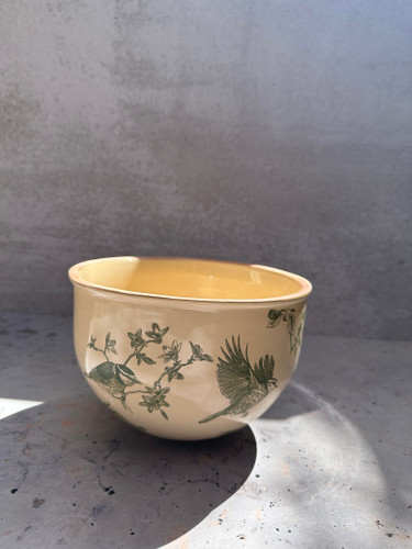 کاسه پذیرایی سرامیکی طرح باغ بهشت