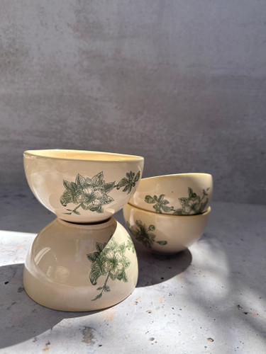 کاسه سرامیکی طرح باغ بهشت